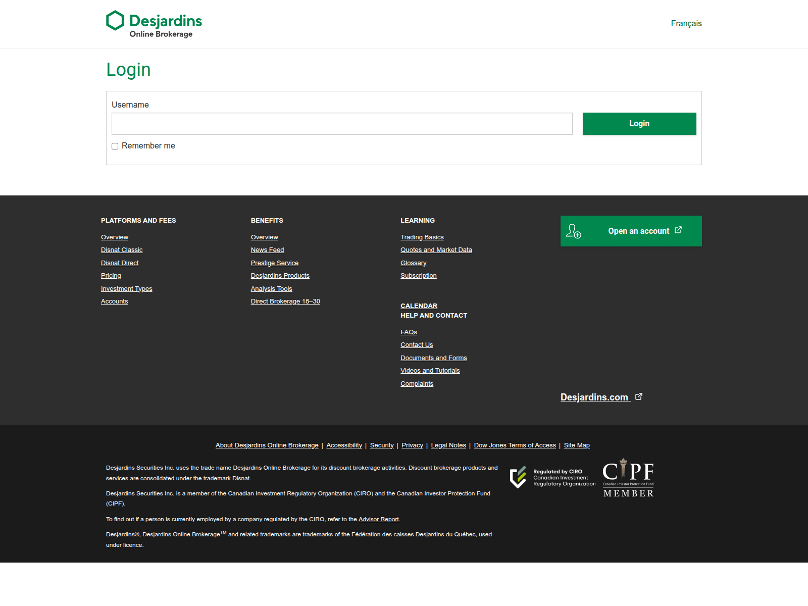 Screenshot of disnat-trade.com