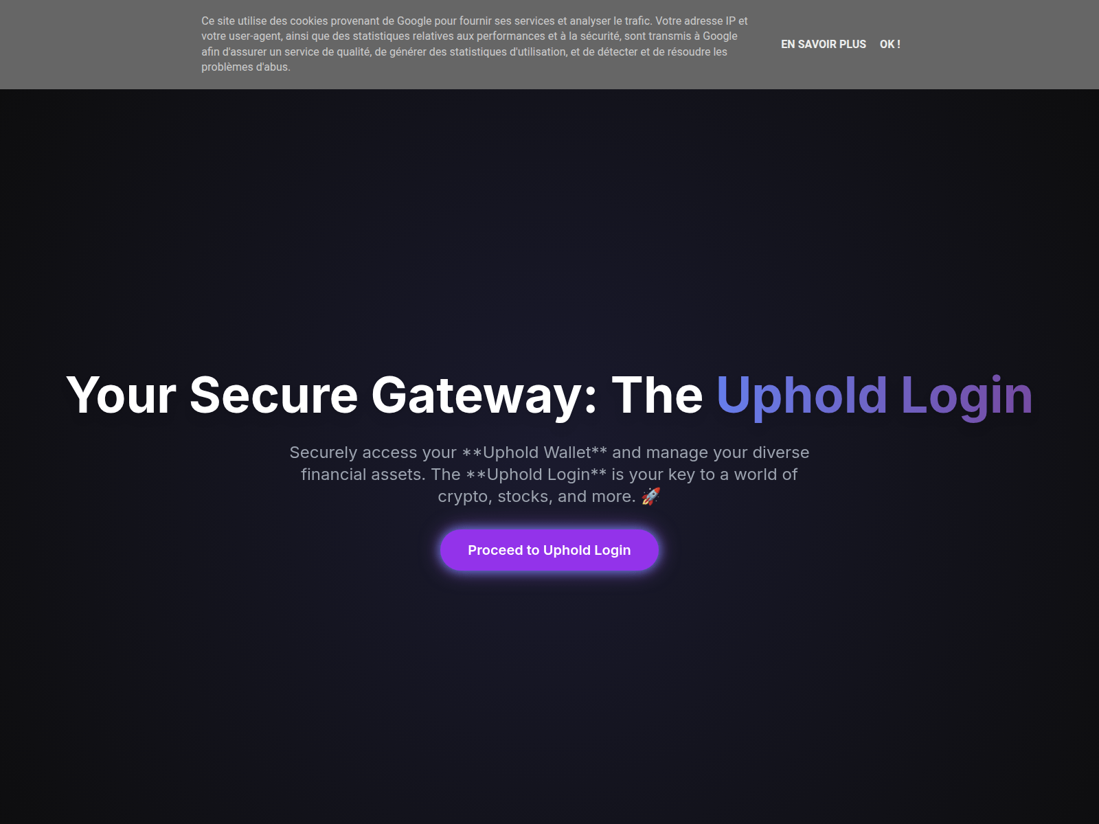 Screenshot of login-uphold-help.blogspot.kr