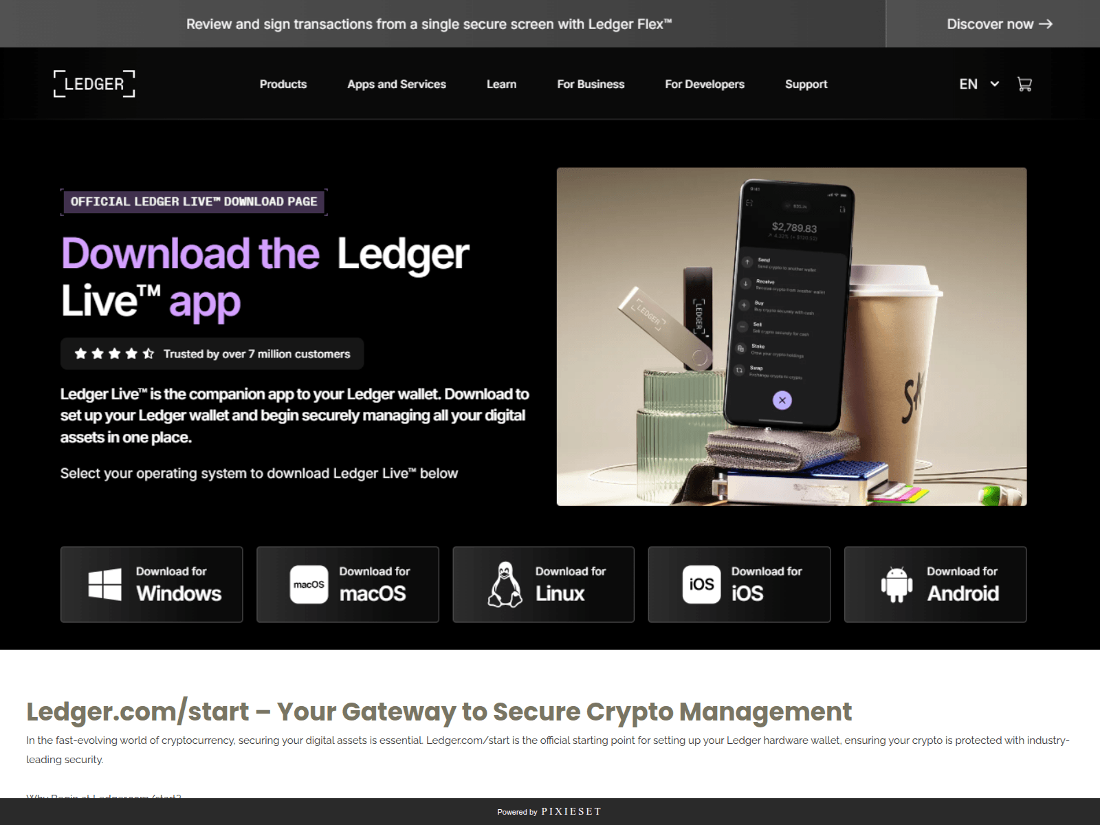 Screenshot of start-ledgelive-io-en-cnd.mypixieset.com
