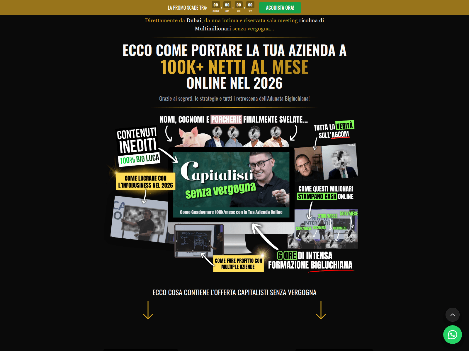 Screenshot of capitalistisenzavergogna.com