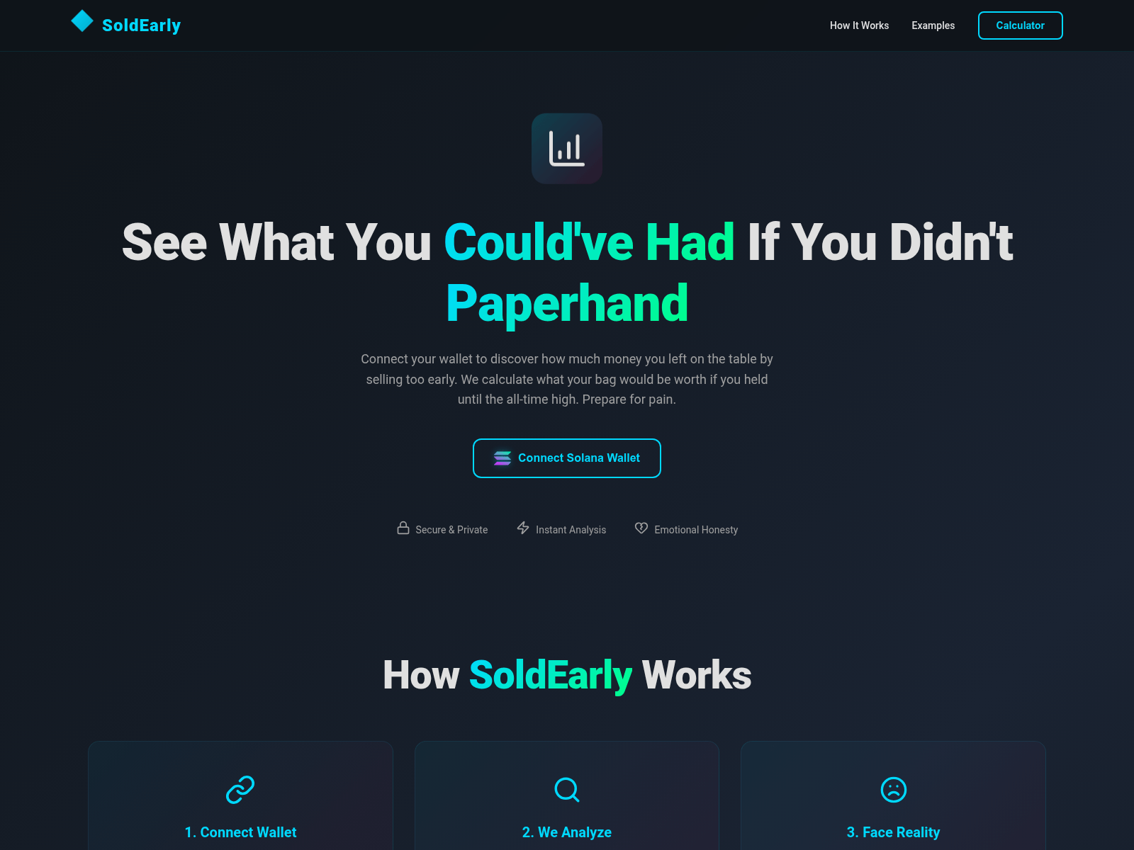 Screenshot of sold-early.net