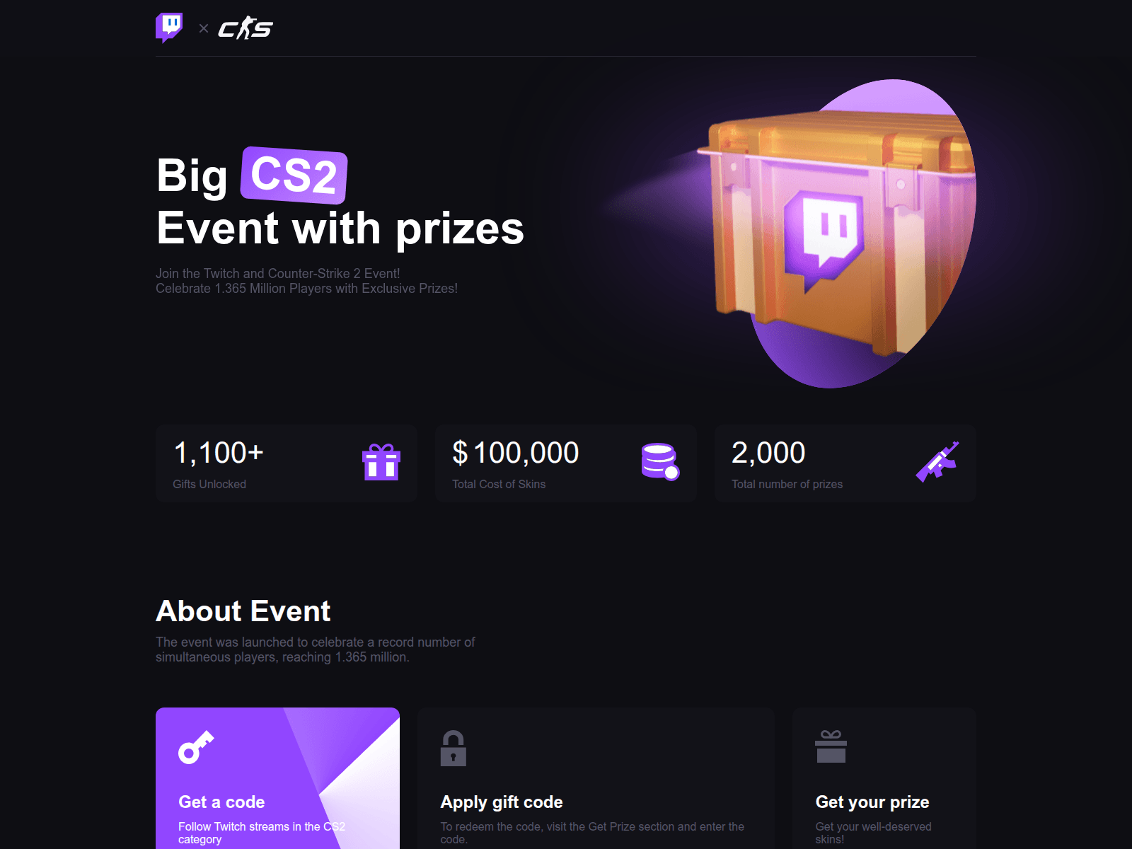 Screenshot of twitchdrops.pro
