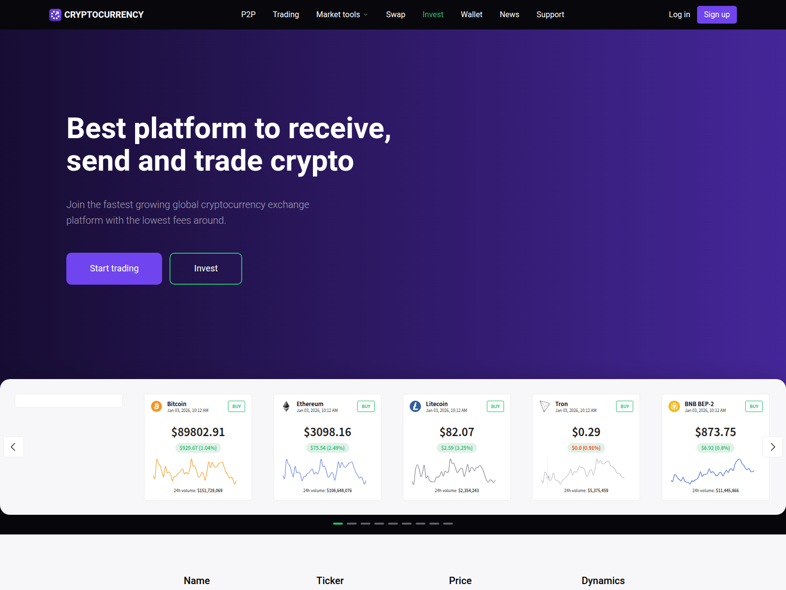 Screenshot of hoopadtrade.com