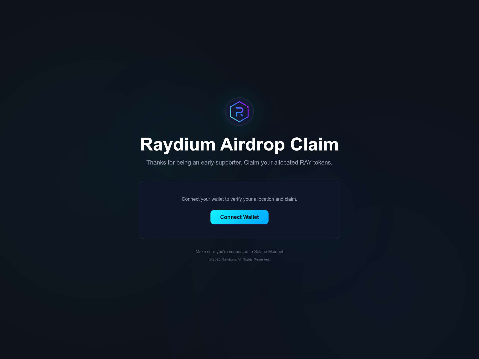 Screenshot of raydiumswap.site