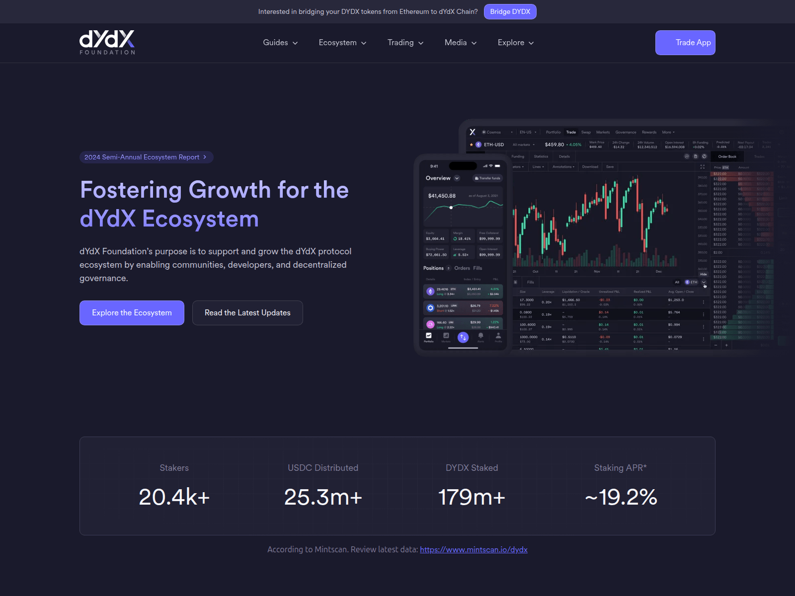 Screenshot of dydx-claim.pages.dev