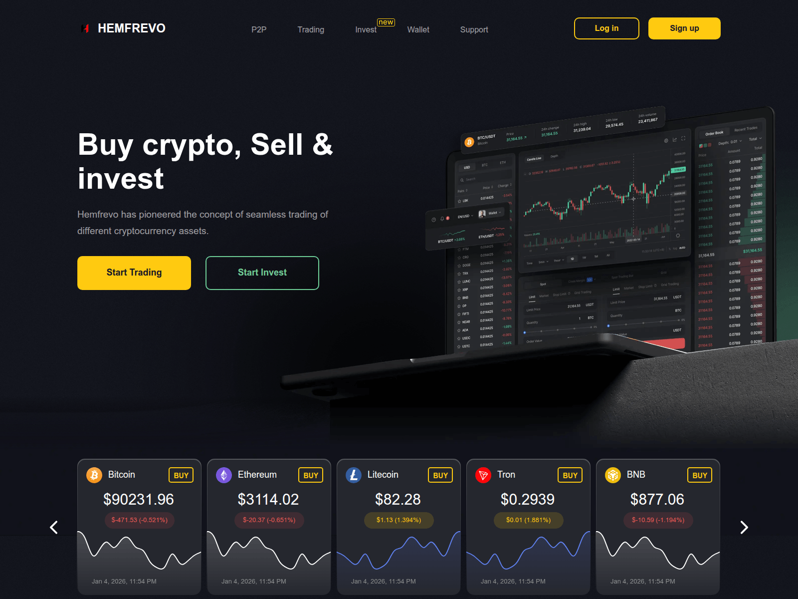 Screenshot of hemfrevo.com