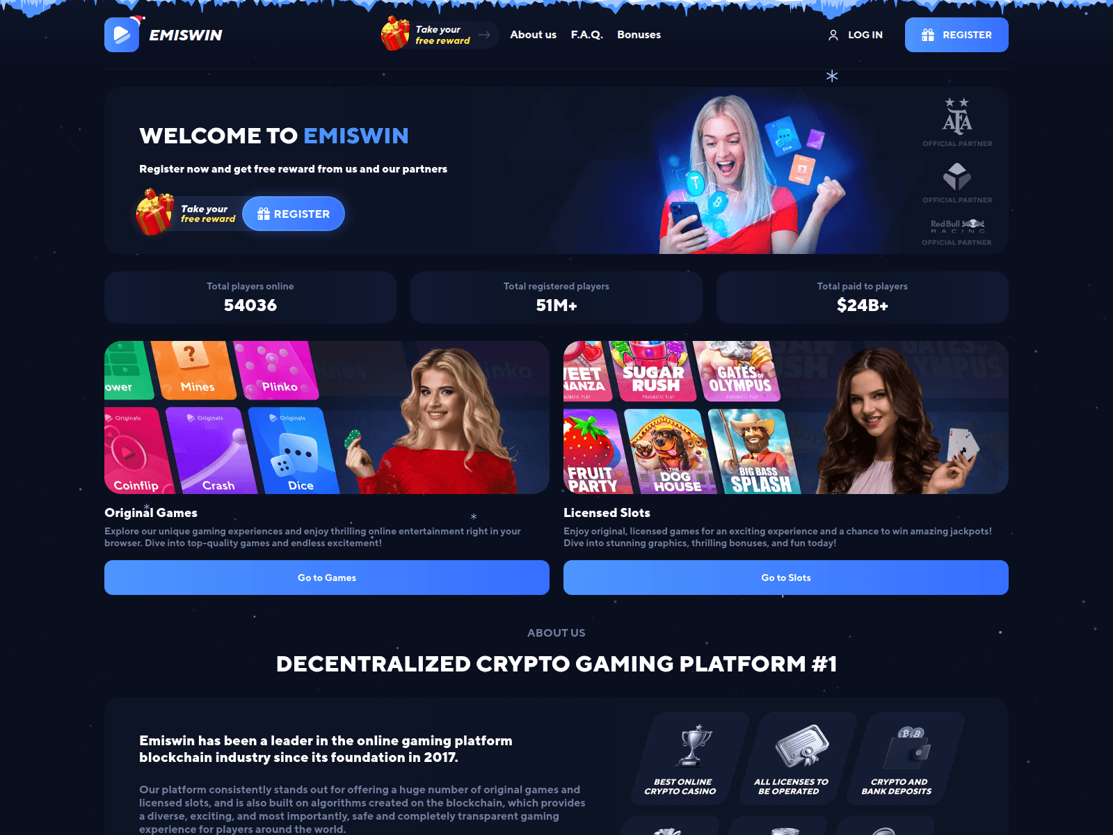 Screenshot of emiswin.com