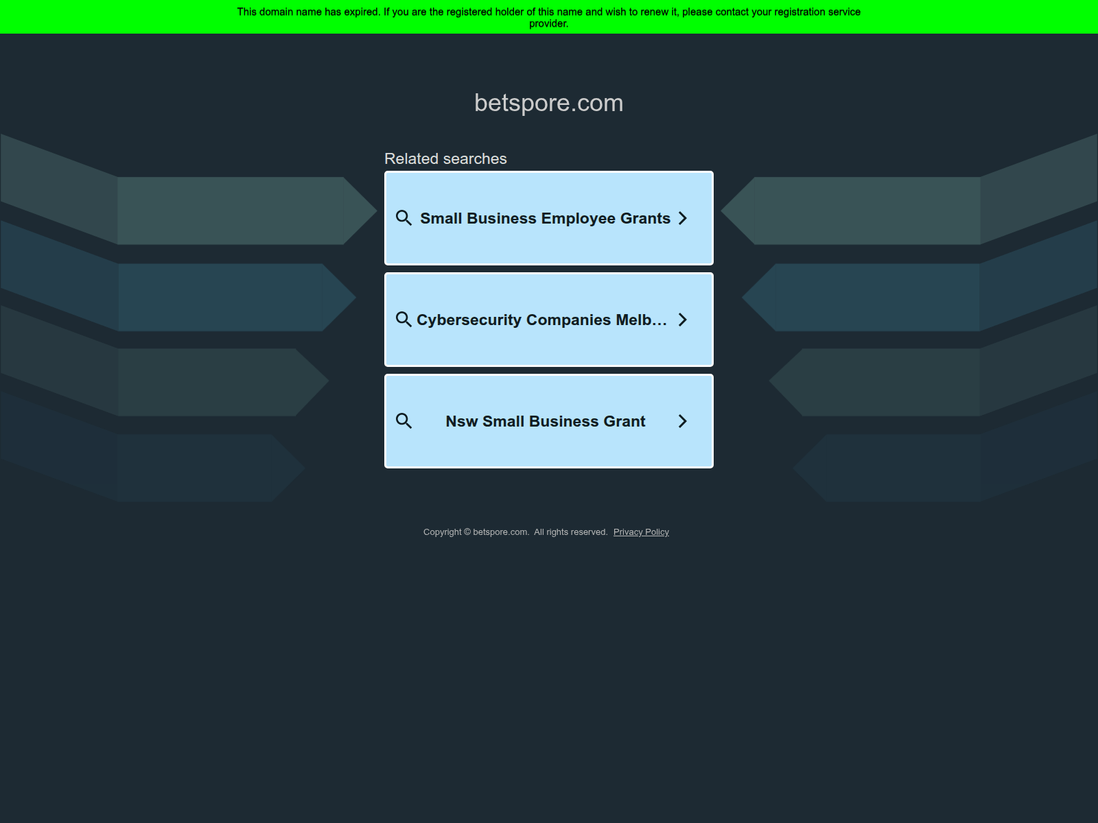 Screenshot of betspore.com