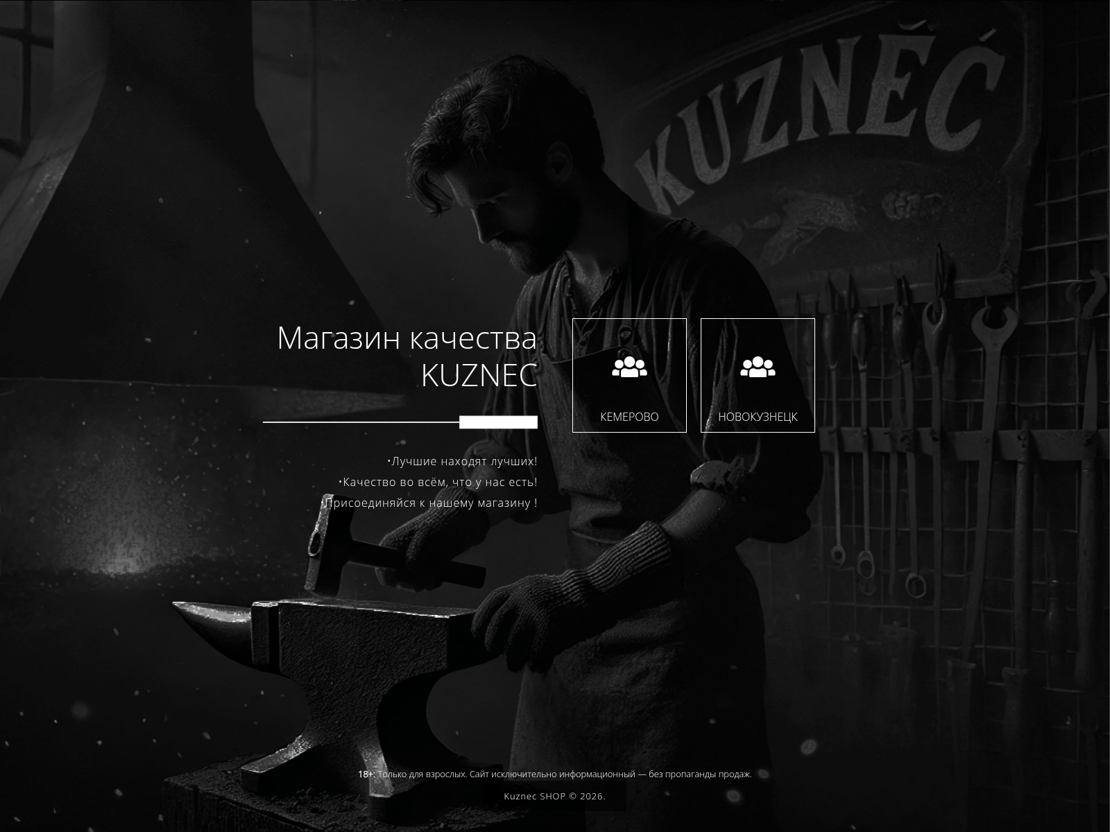 Screenshot of kuznec24.cc