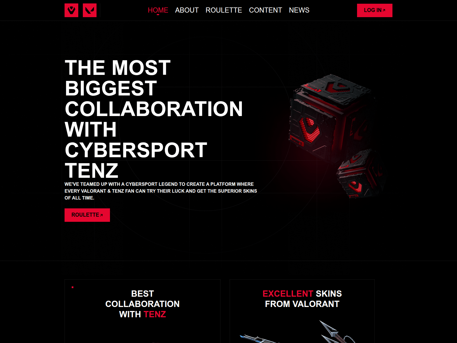 Screenshot of playvalor.live