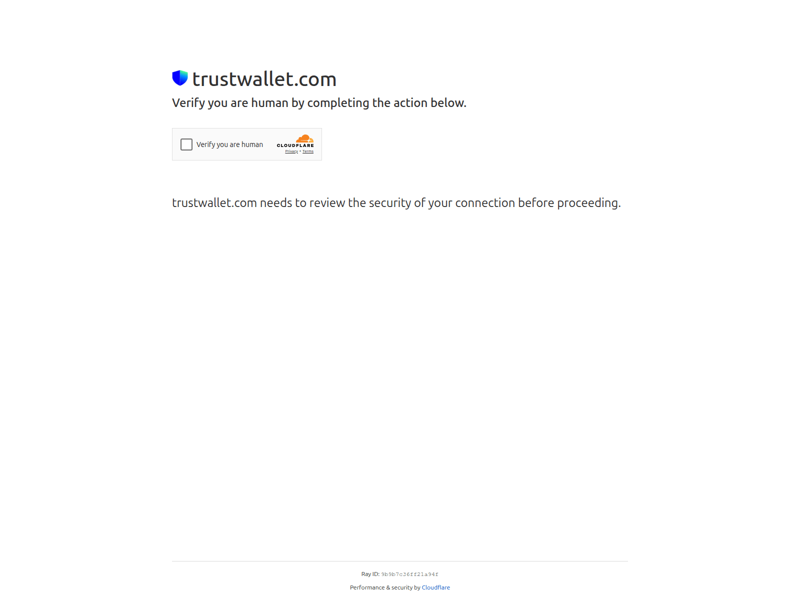Forensic screenshot of trustwalletapp.support
