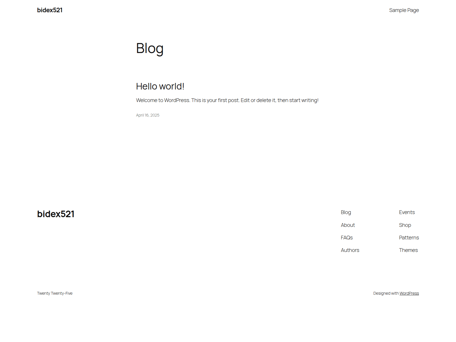 Screenshot of wordpress.elzabete3.com