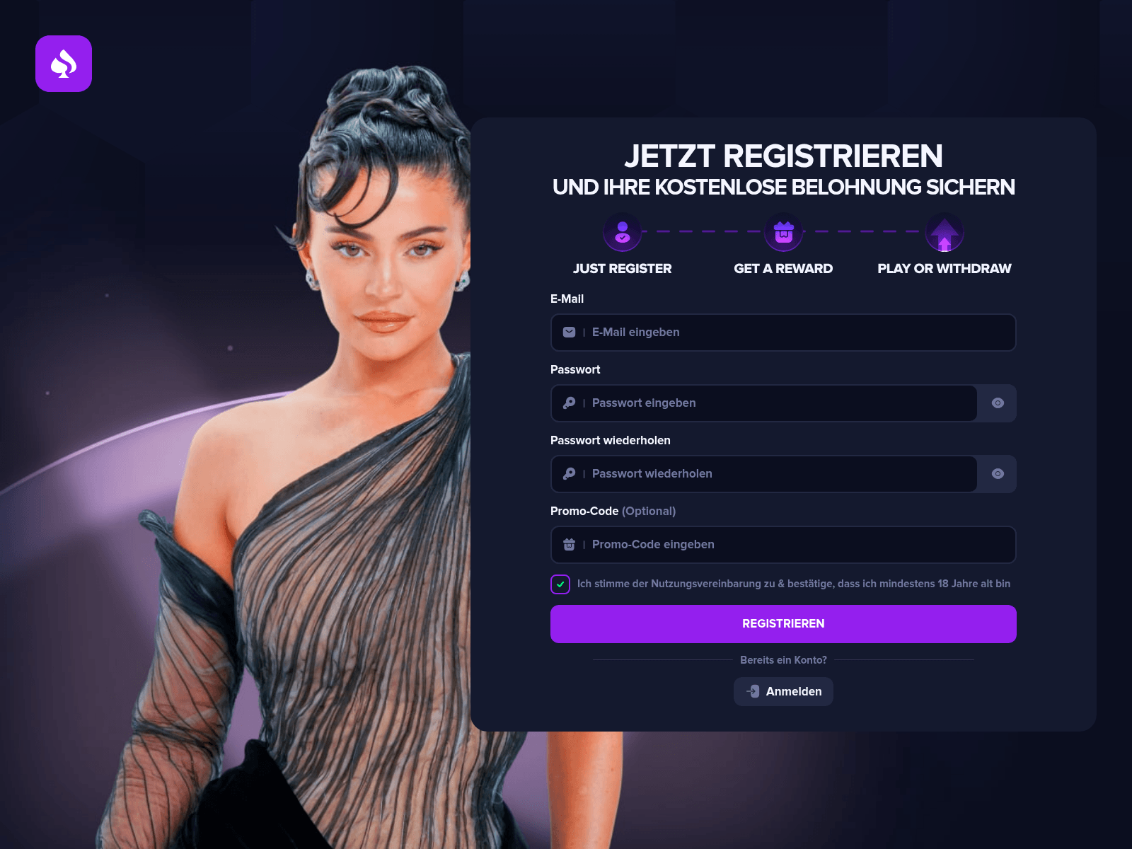Screenshot of kyliecas.com