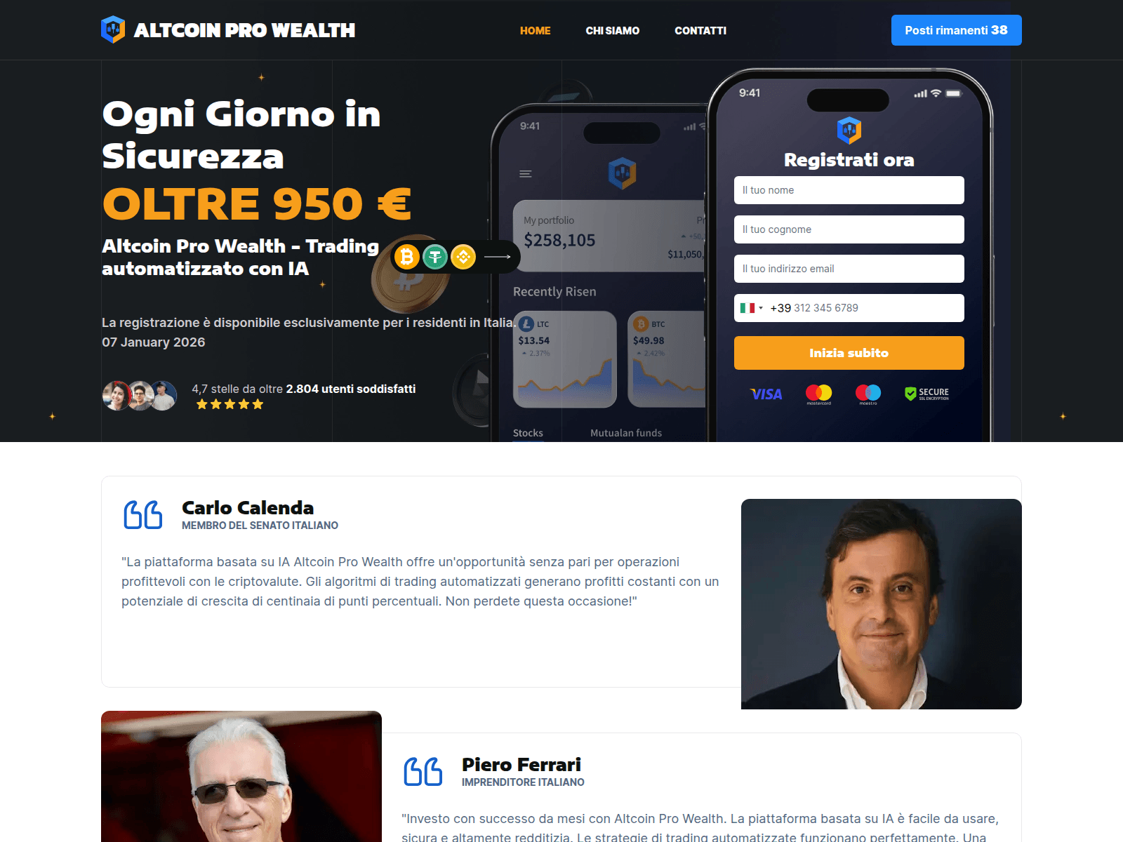 Screenshot of altcoinpro-wealth.com