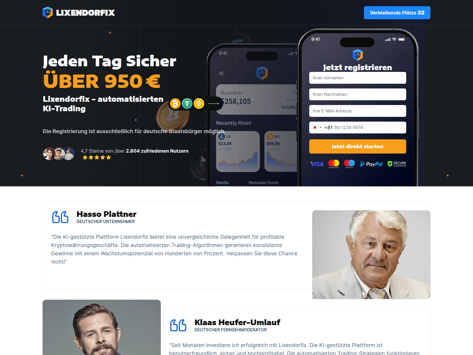 Screenshot of lixendorfix.com