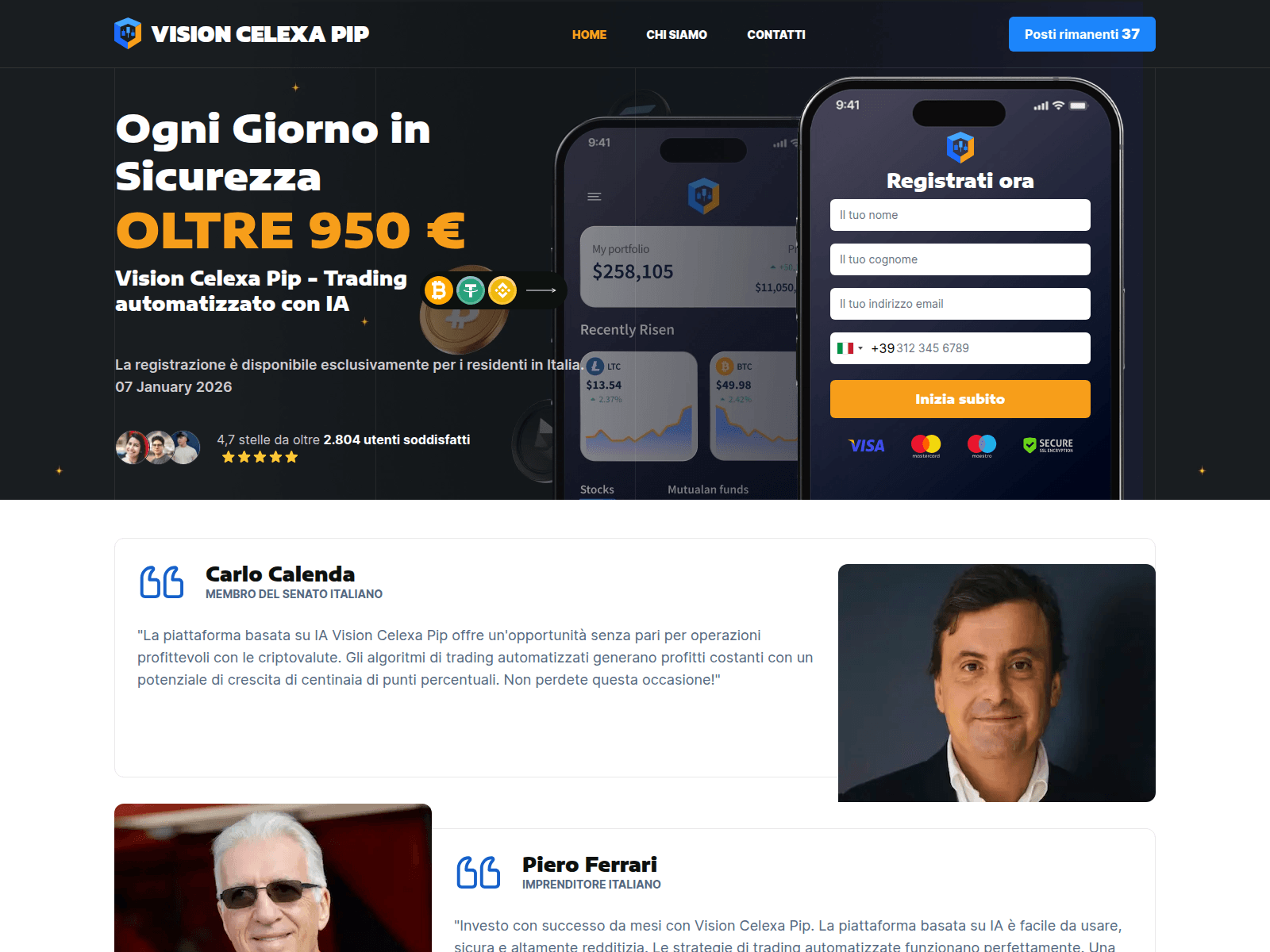 Screenshot of vision-celexa-pip.com