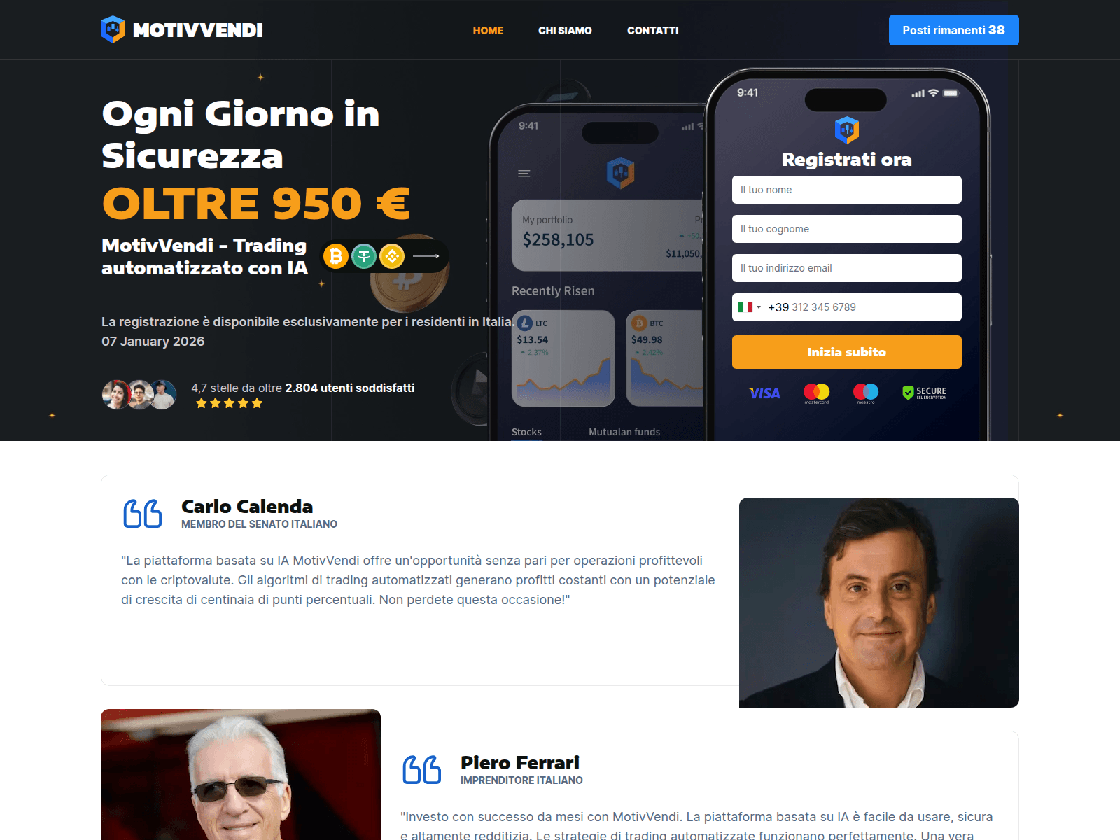 Screenshot of motivvendi.com