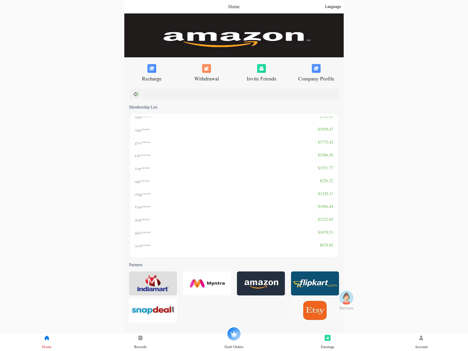 Screenshot of amazonng-vip.icu