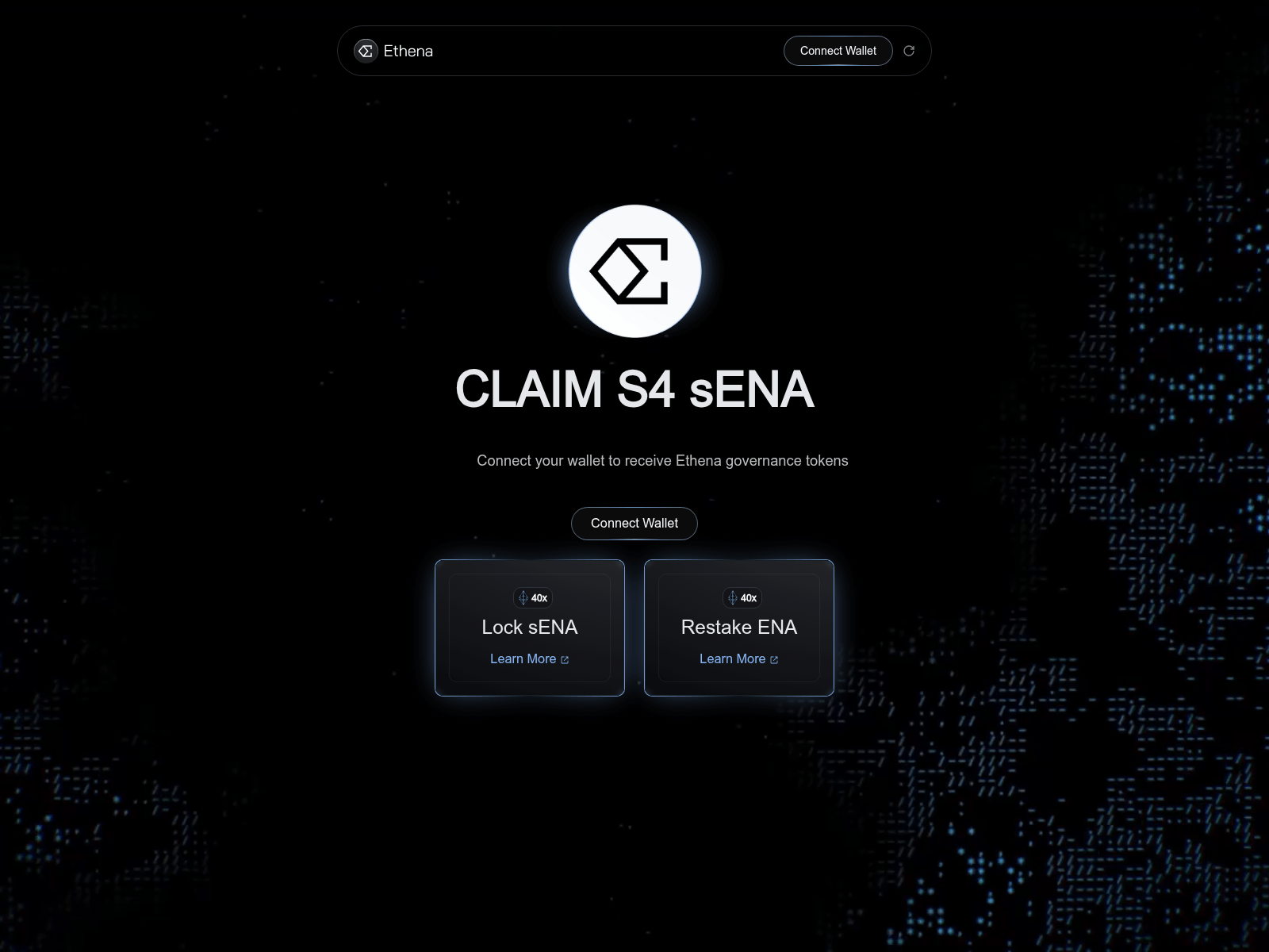 Screenshot of defi-ethena.com