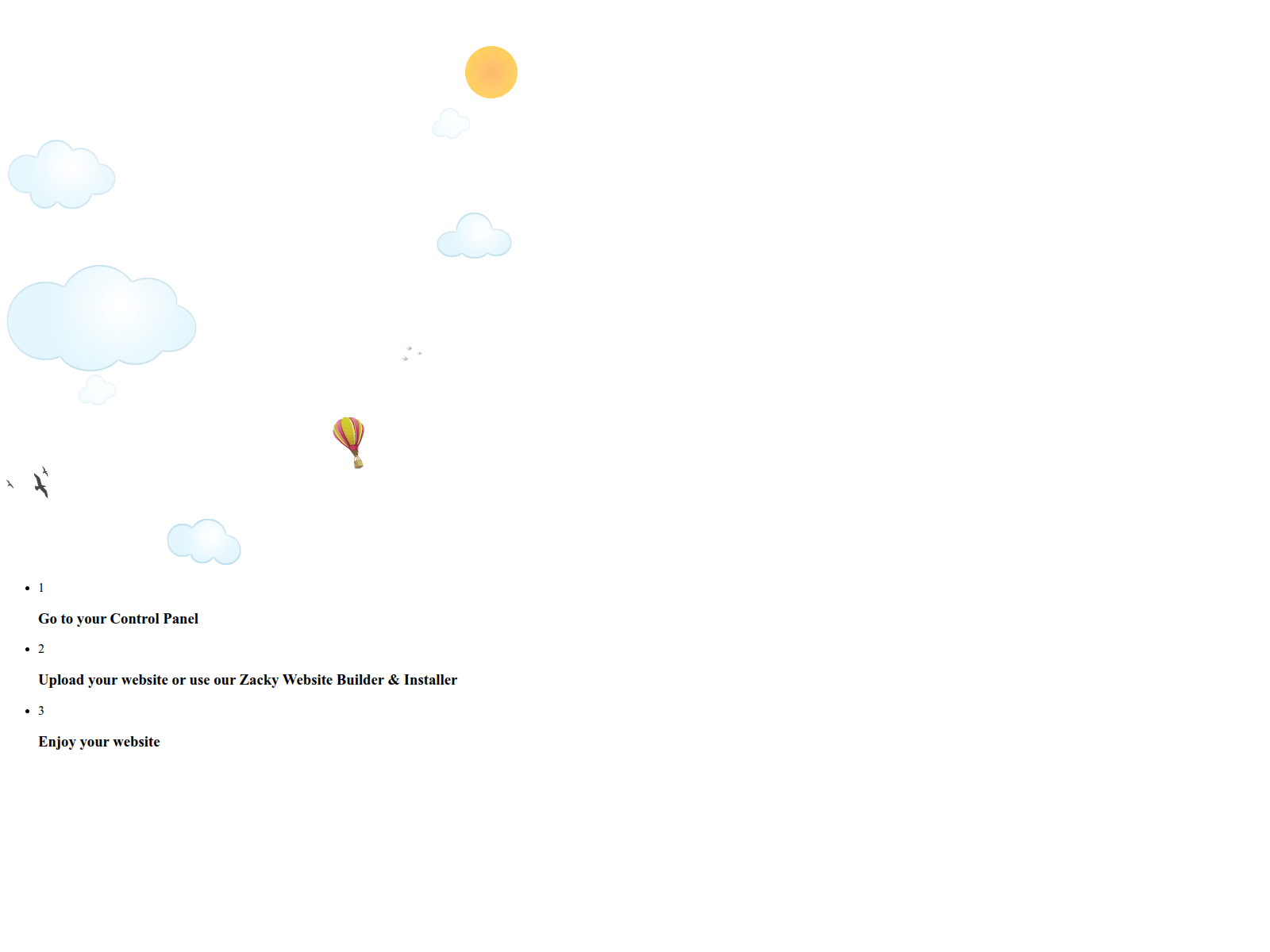 Screenshot of miraclecsandblessings.atwebpages.com