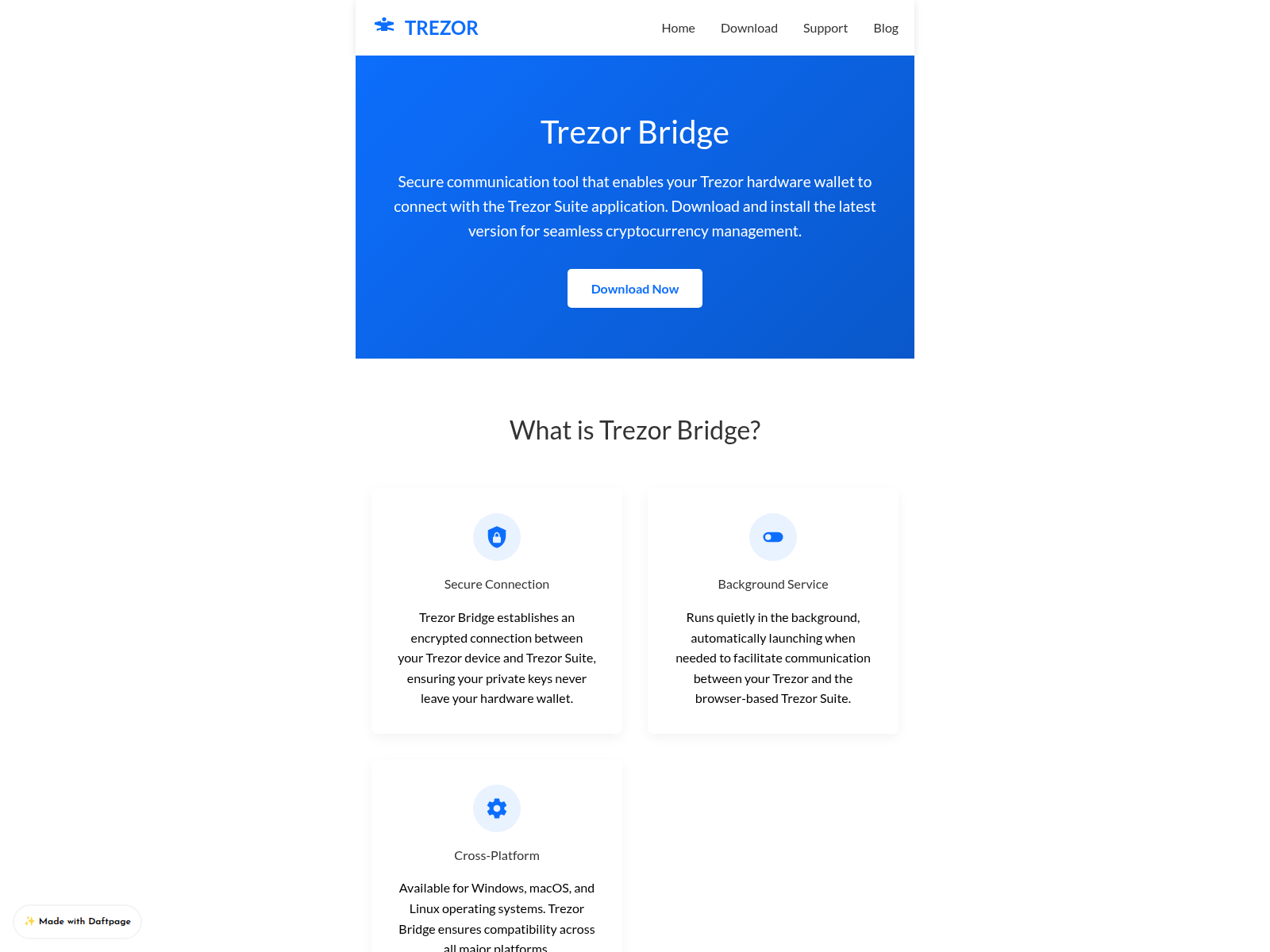 Screenshot of trezorr-brideg-in.daftpage.com