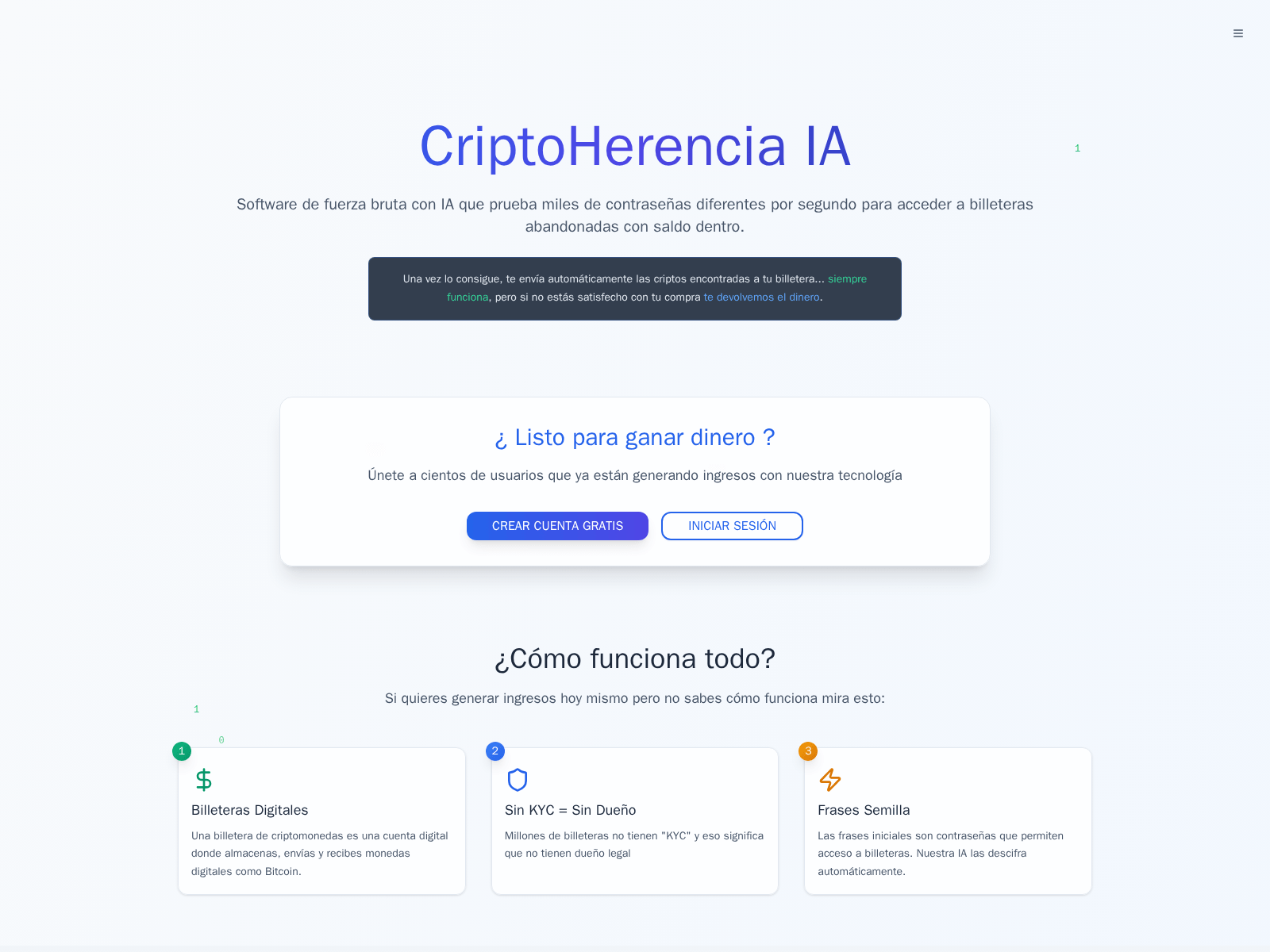 Screenshot of criptoherencia.io