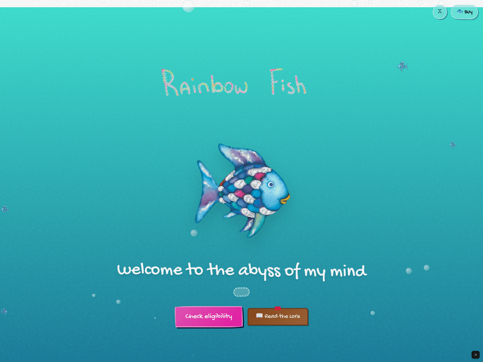 Screenshot of rainbowflsh.net