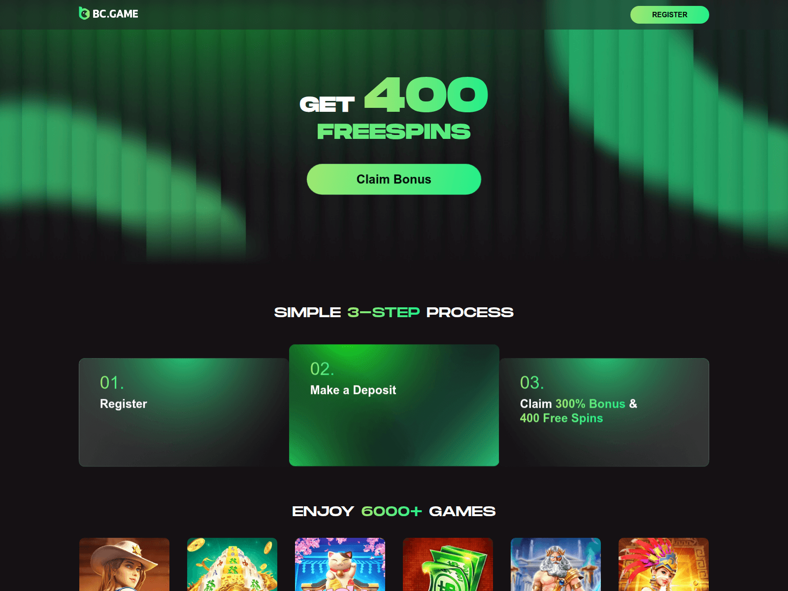 Screenshot of bcgame-coinbet.com