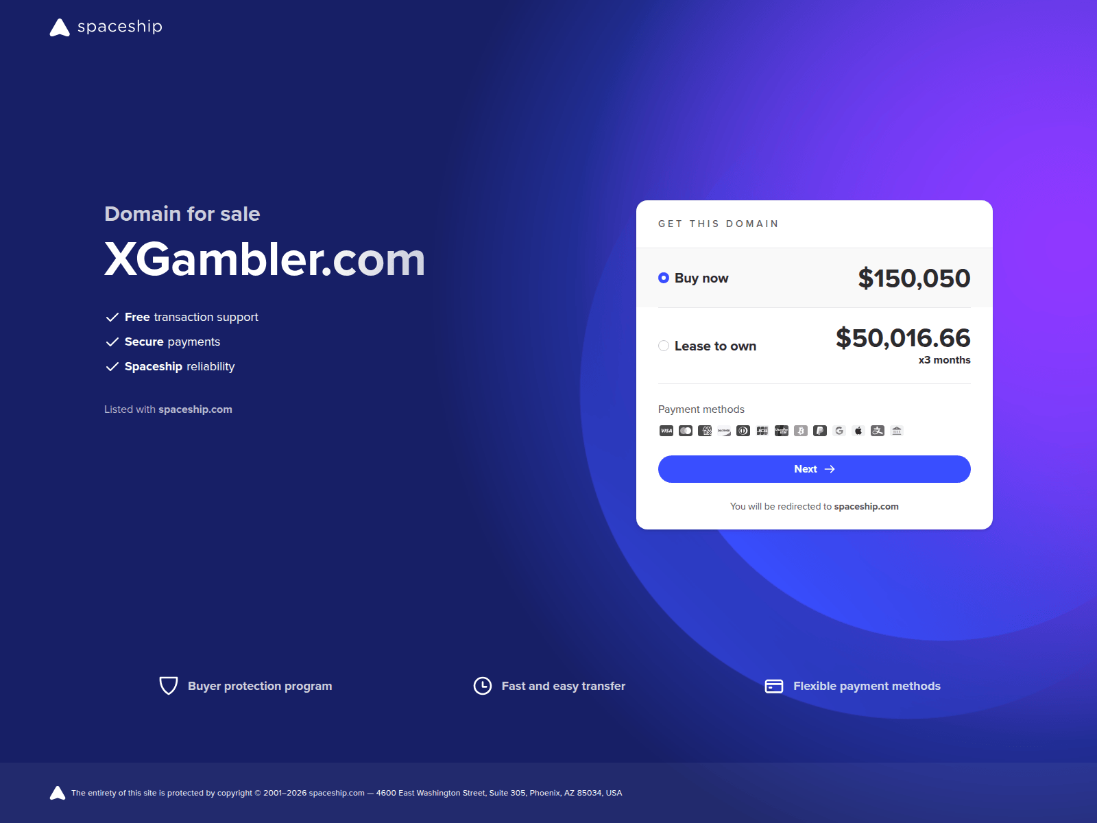 Screenshot of xgambler.com