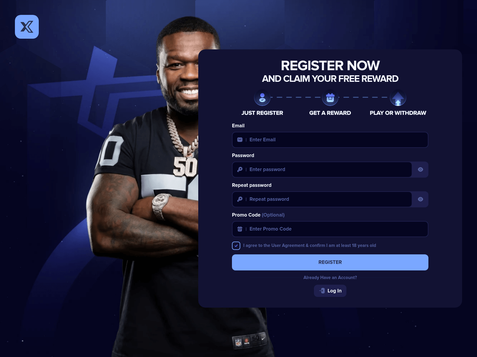 Screenshot of centx.us