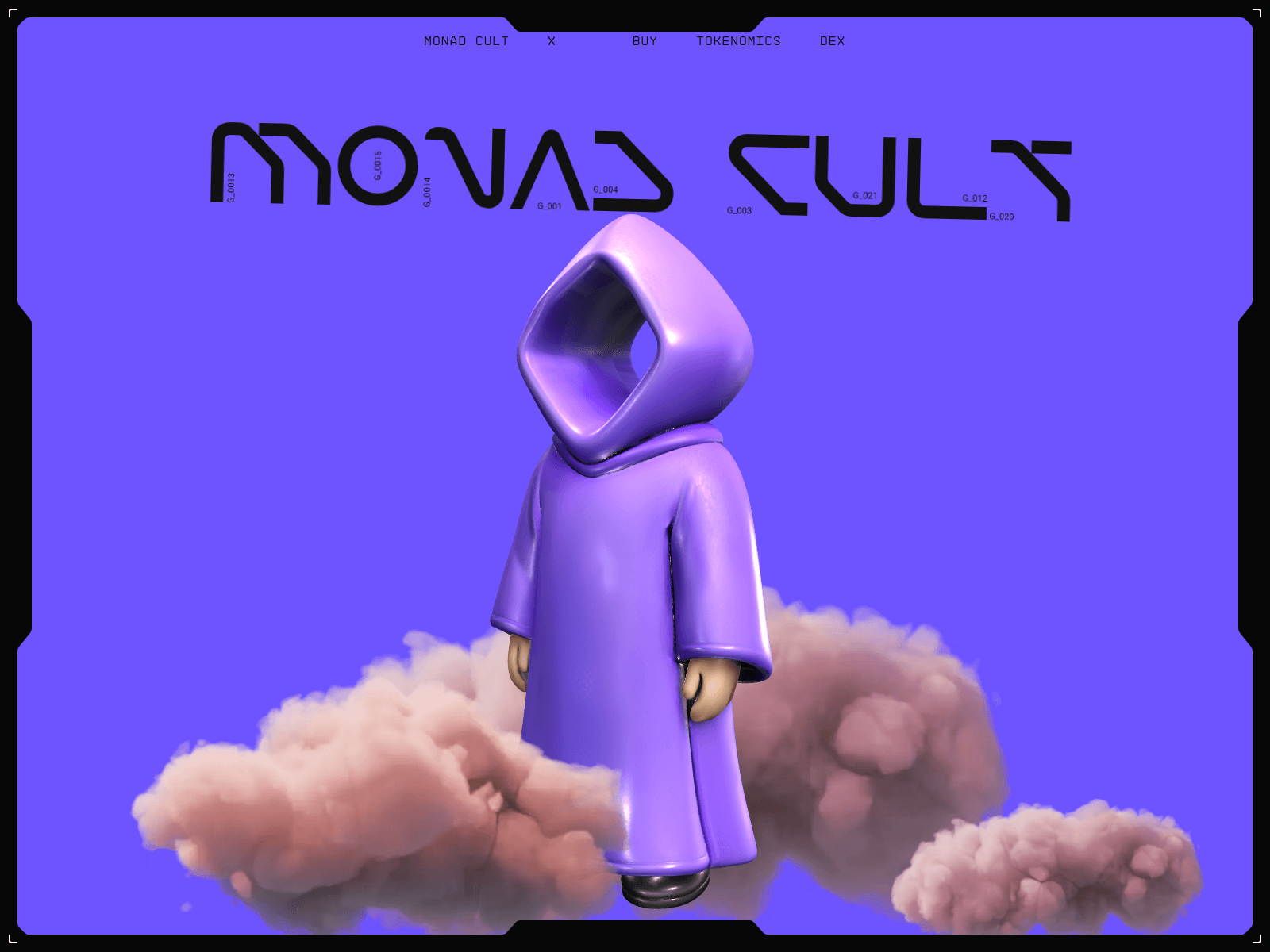 Screenshot of monadcult.xyz