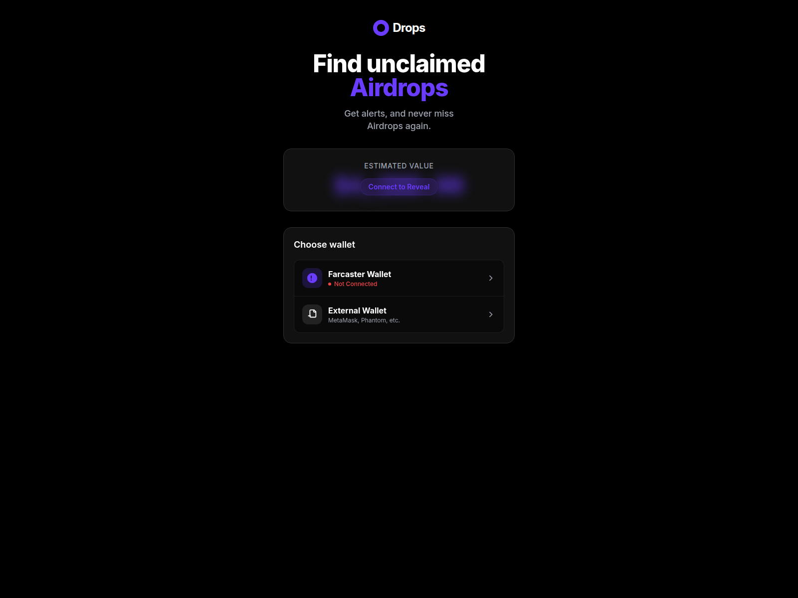 Screenshot of dropsdot.info