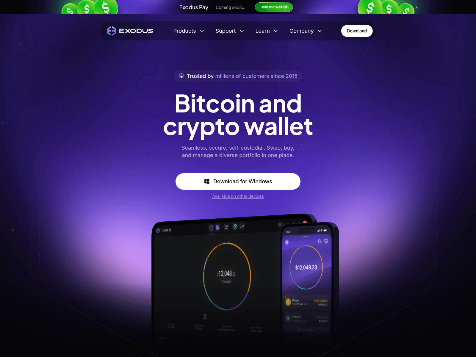 Screenshot of regist-exodus.com
