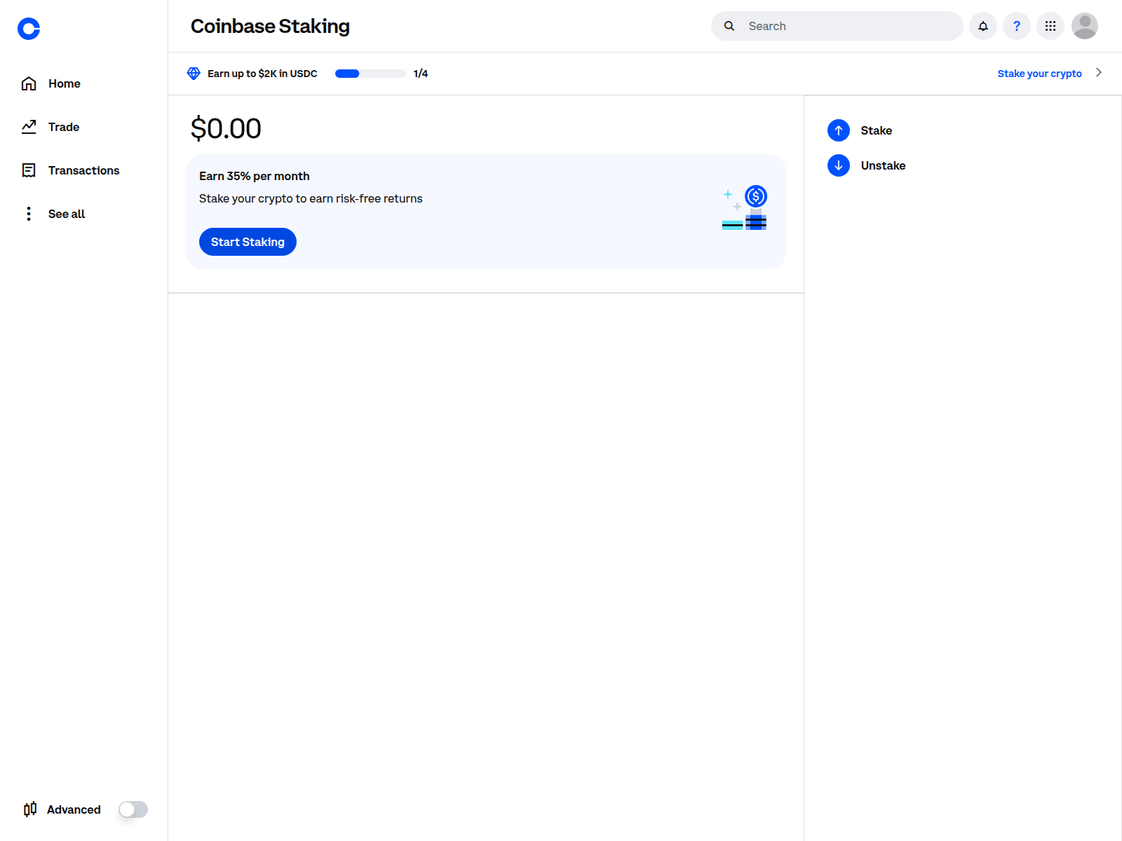 Screenshot of stake1204.com