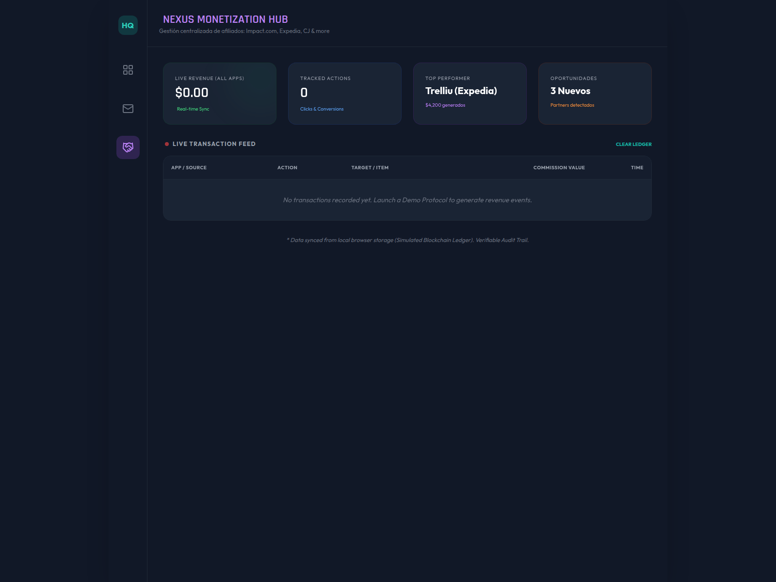 Screenshot of nexus-hq-5uj.pages.dev