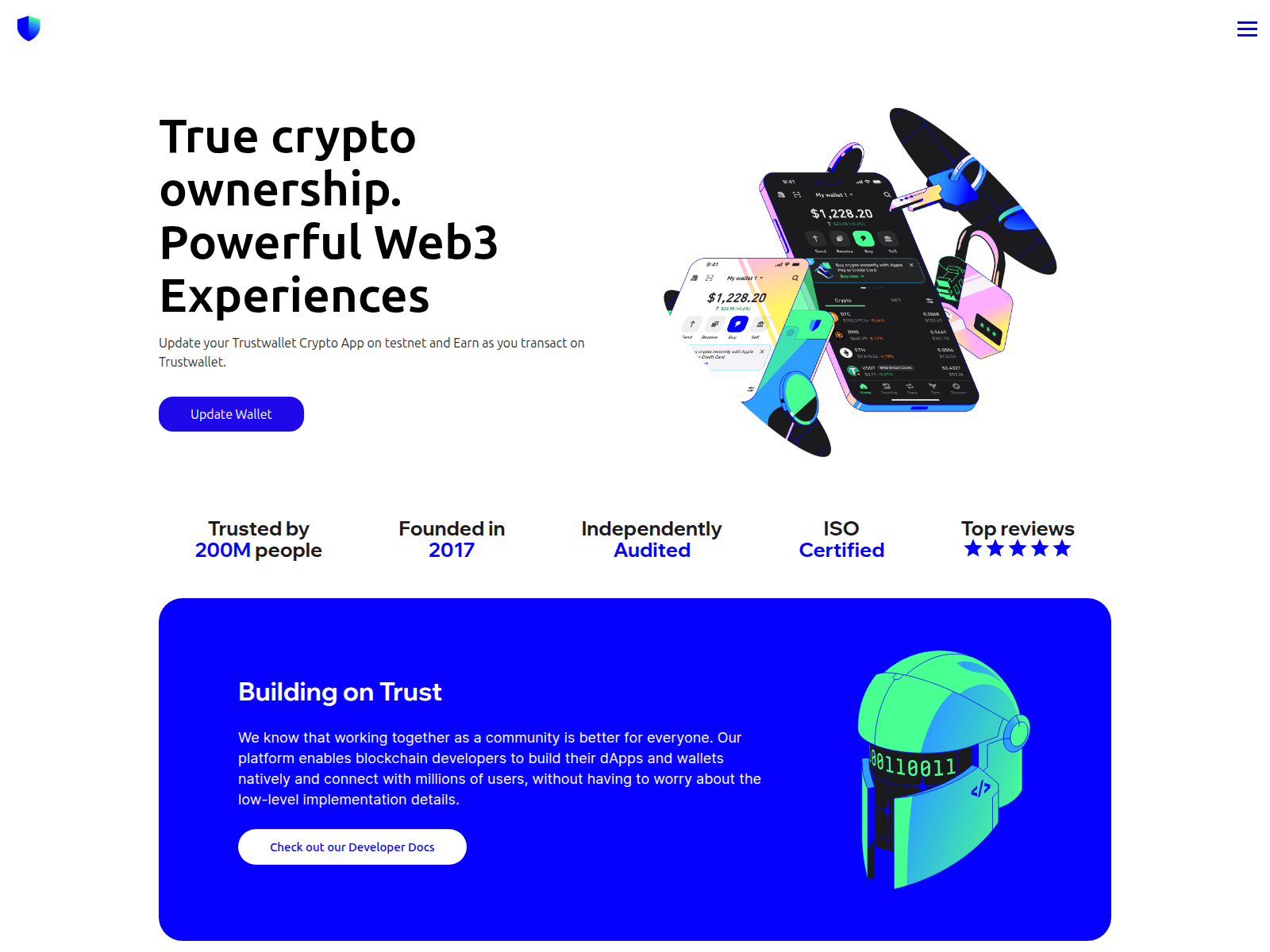Screenshot of trust-wallet.my