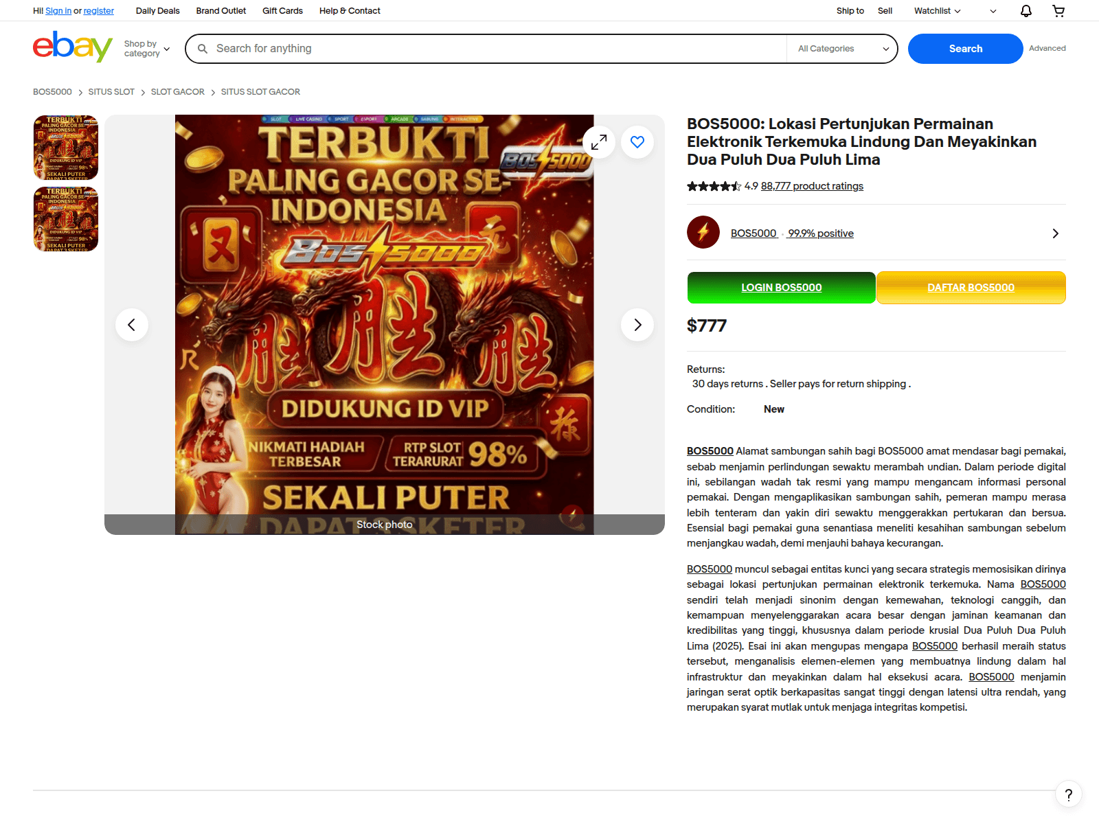 Screenshot of ambonraya.id