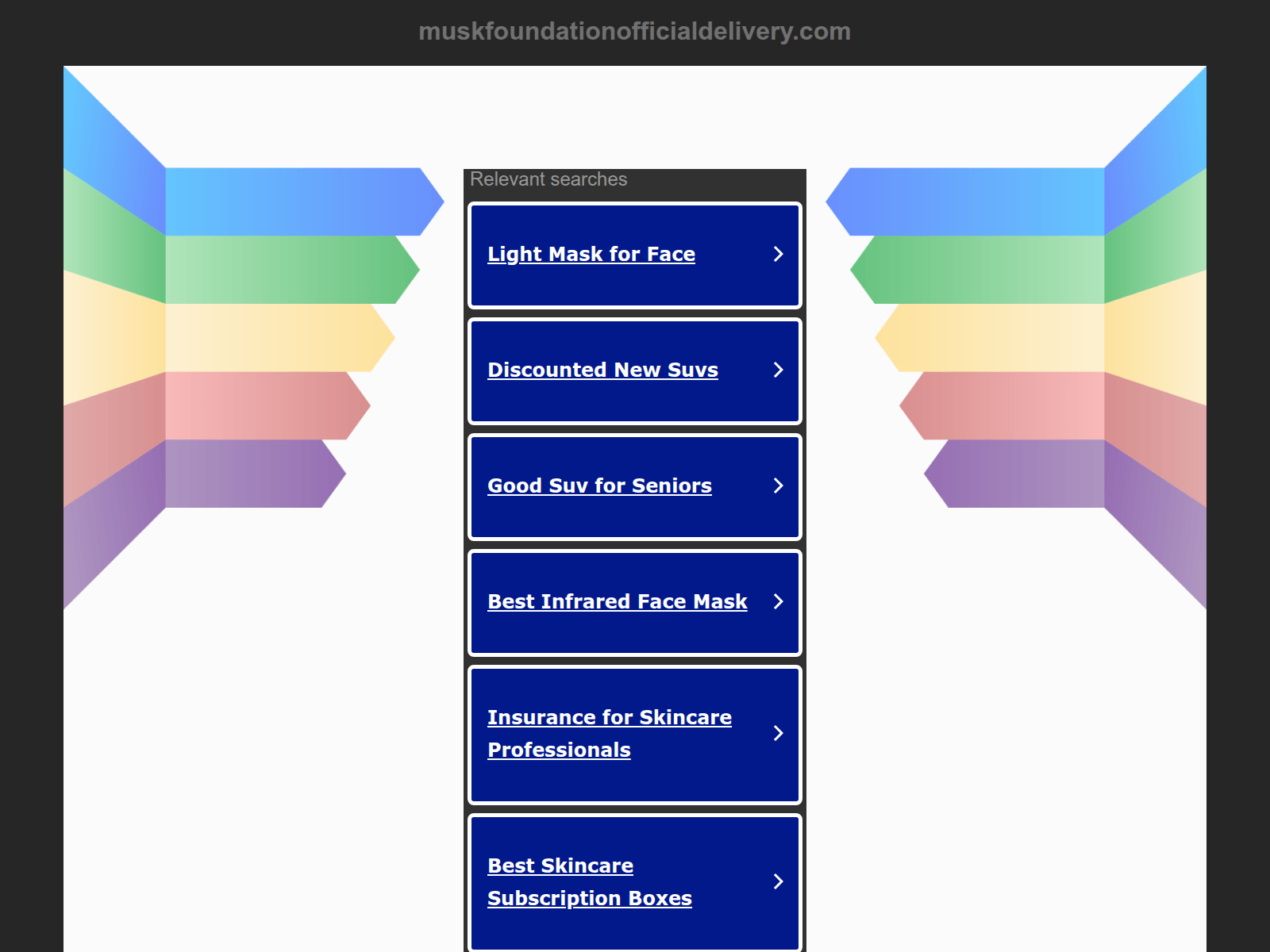 Screenshot of fdexshipping.com.muskfoundationofficialdelivery.com