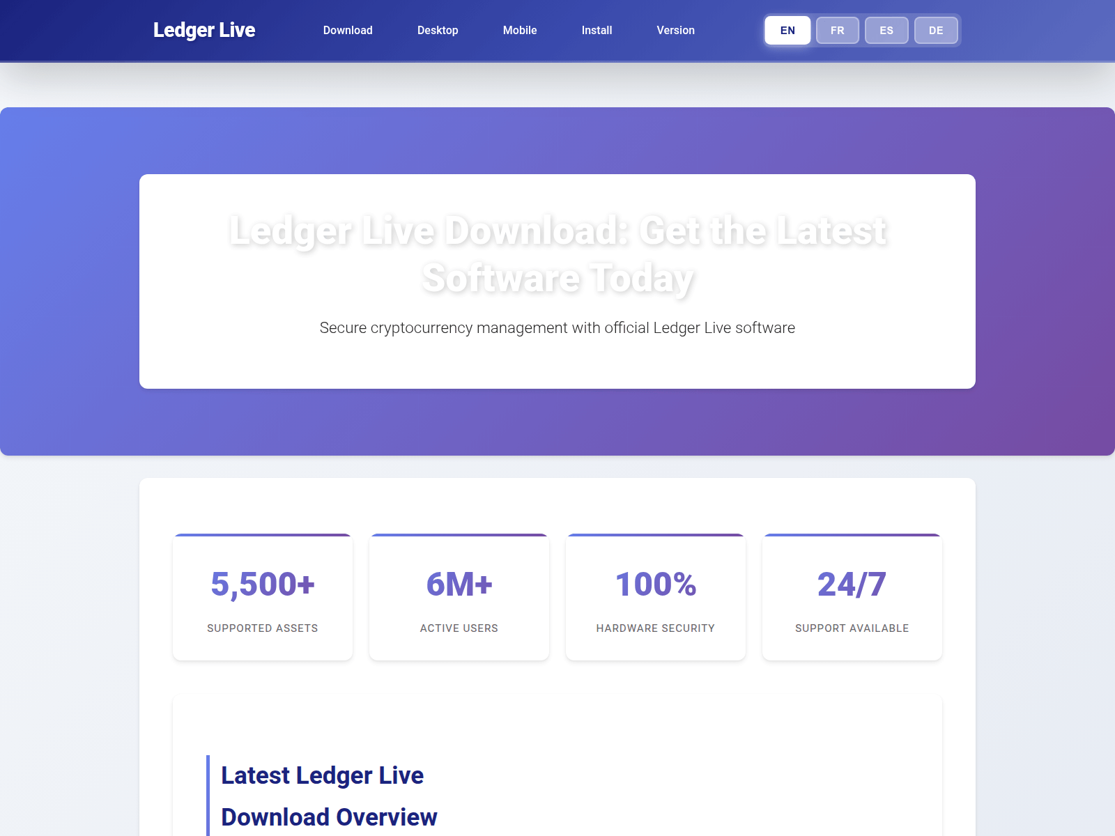 Screenshot of ledger-live-connects.net