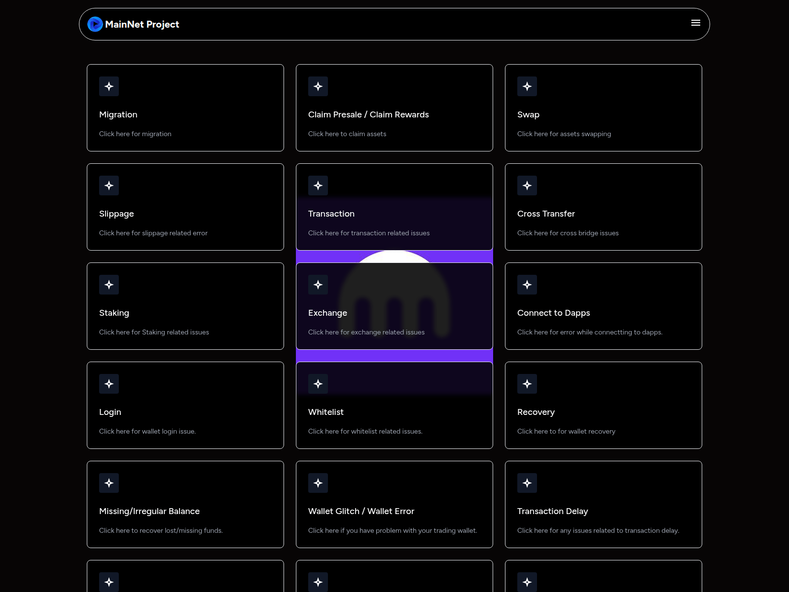 Screenshot of krakenmainnets.pages.dev