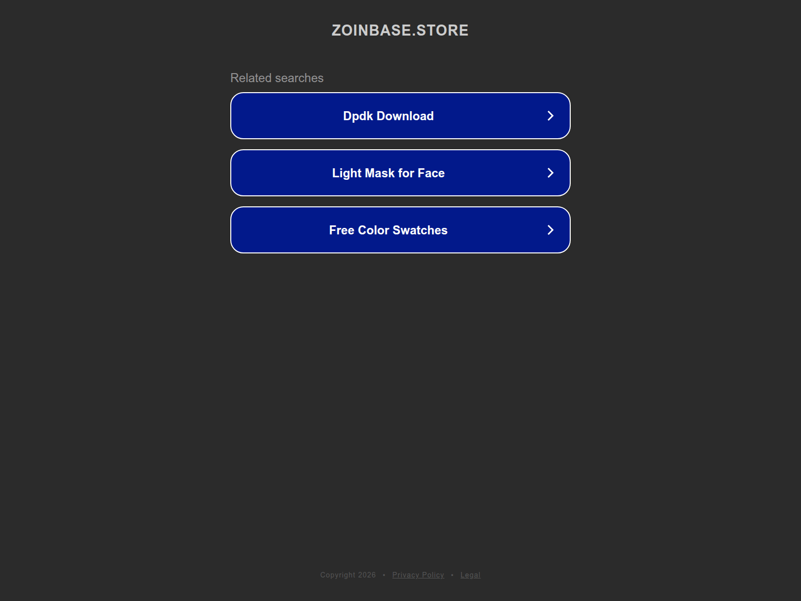Screenshot of zoinbase.store