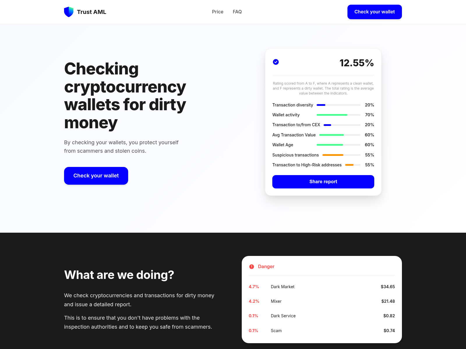 Screenshot of aml.onl