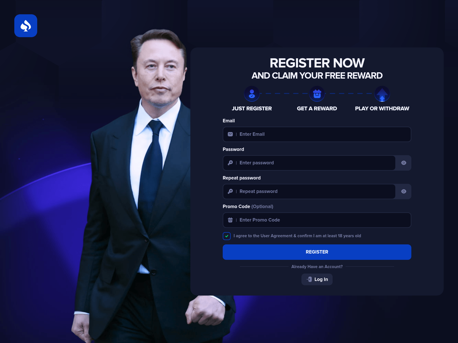 Screenshot of wexbets.com