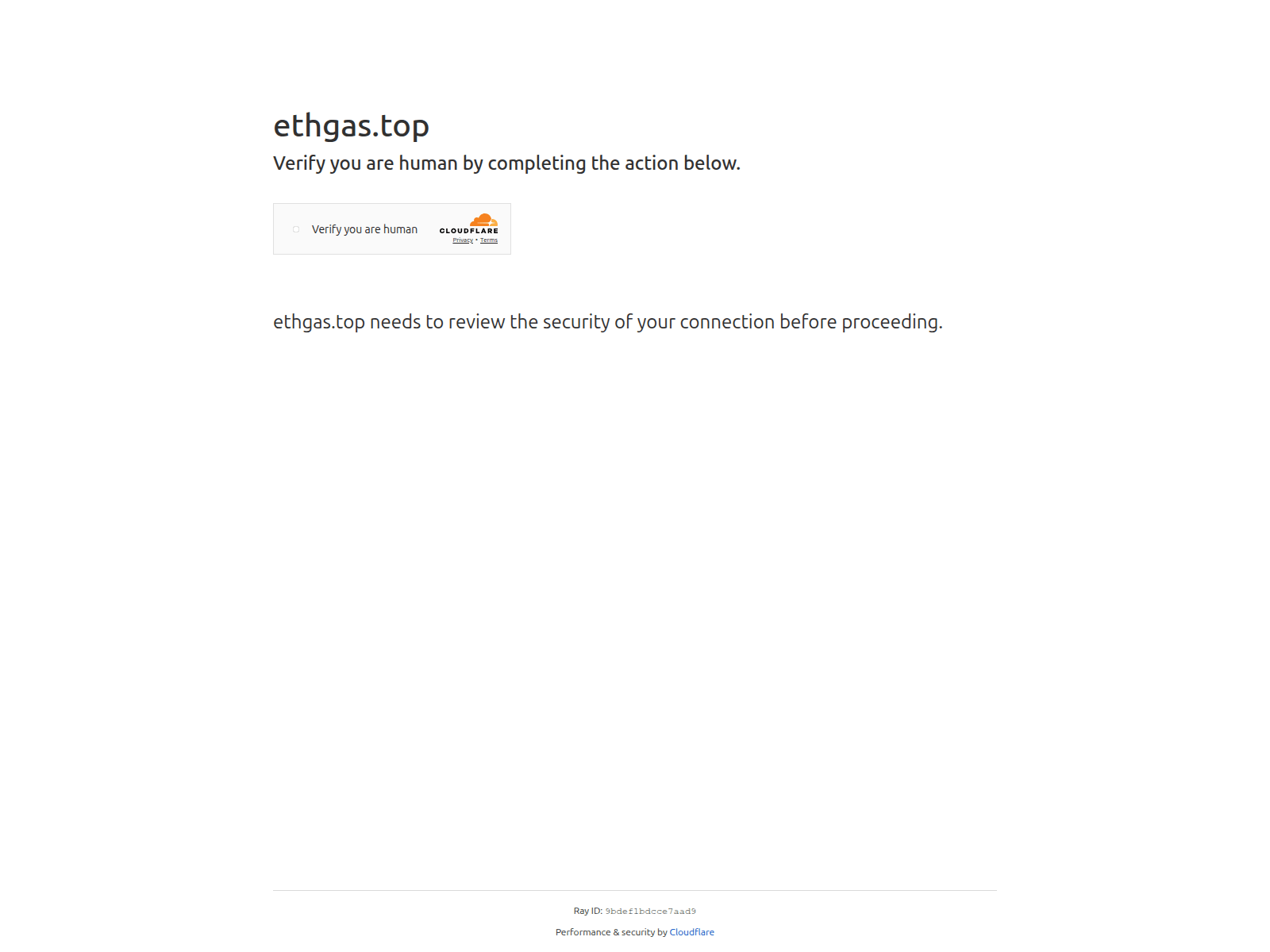 Screenshot of ethgas.top