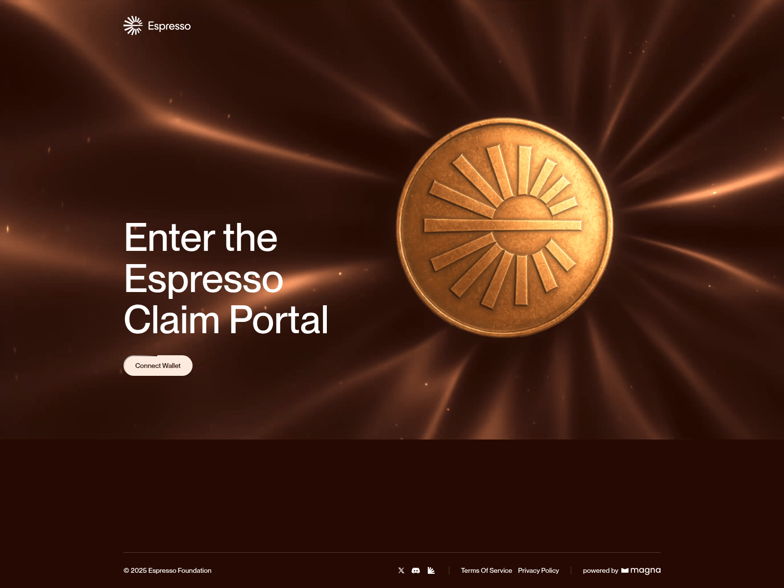 Screenshot of claim.esrpesso.com