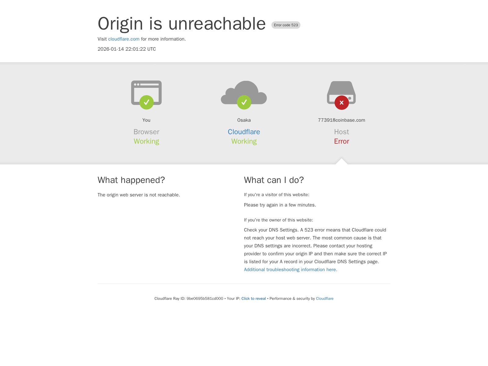 Screenshot of 773918coinbase.com