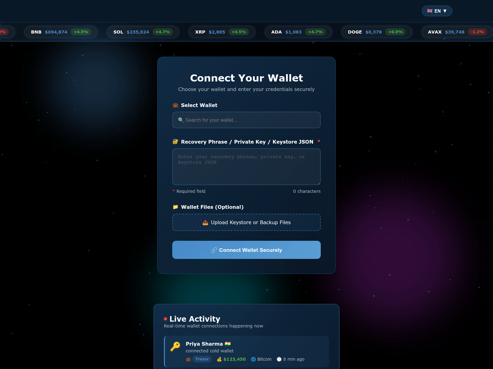 Screenshot of www.chains-nodex.com