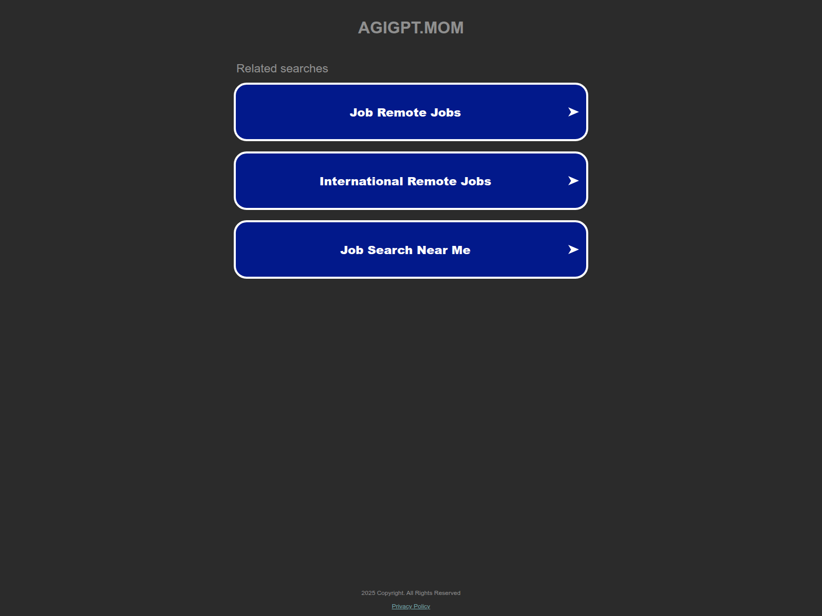 Screenshot of agigpt.mom