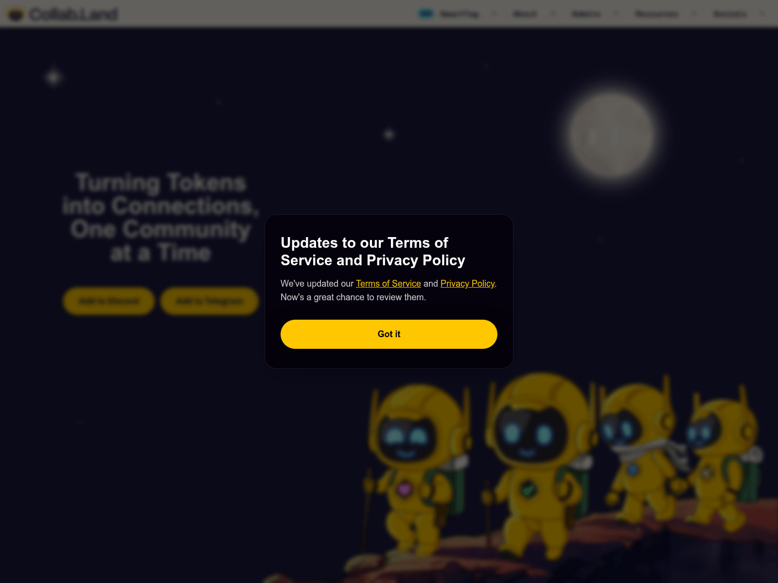 Screenshot of land-security.app