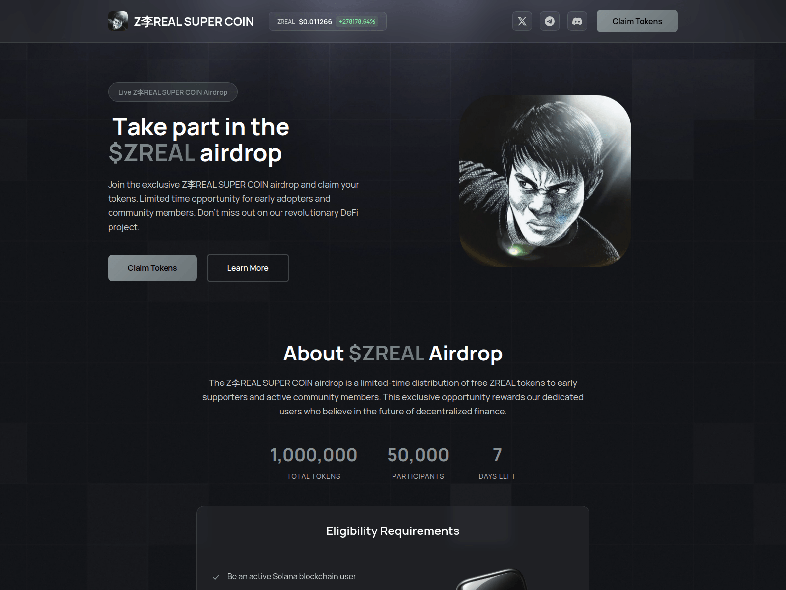 Screenshot of register-zreal.fun
